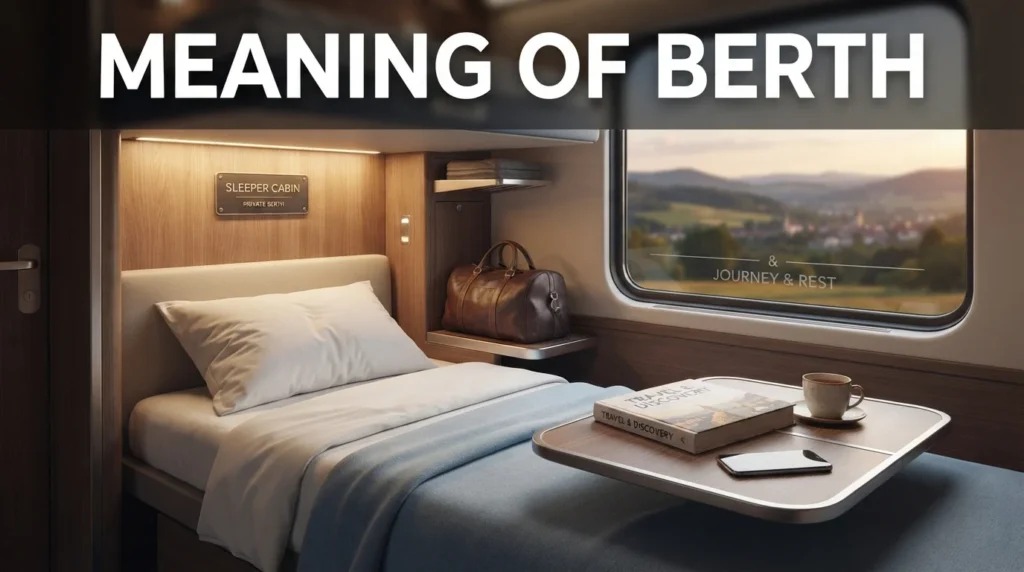 Meaning of Berth
