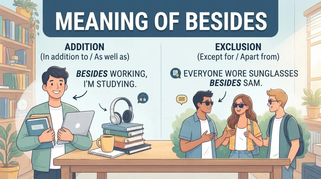 Meaning of Besides