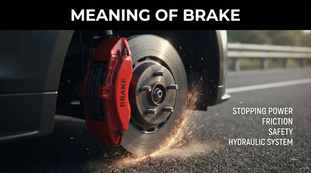 Meaning of Brake