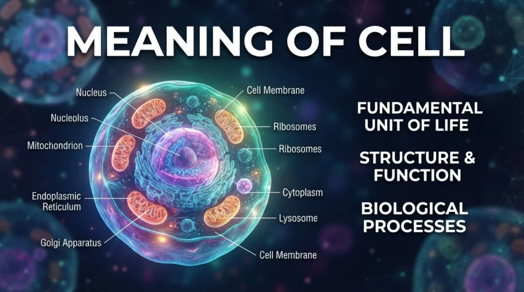 Meaning of Cell