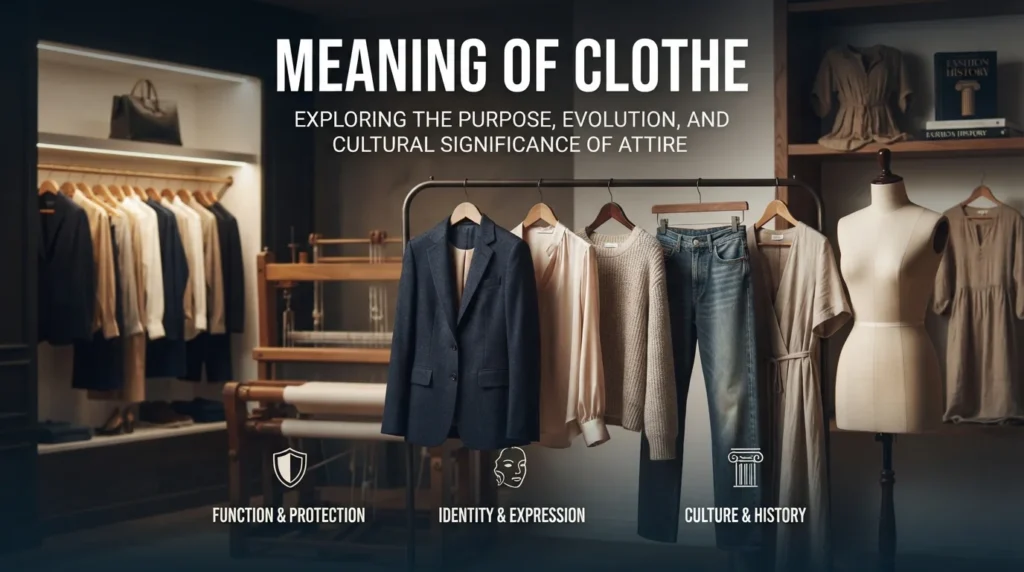 Meaning of Clothe