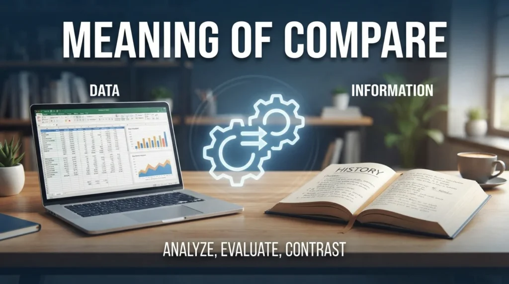 Meaning of Compare