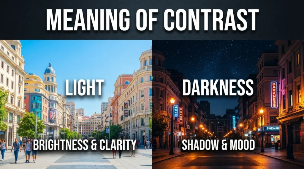 Meaning of Contrast