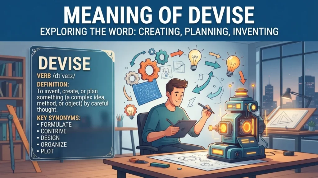 Meaning of Devise