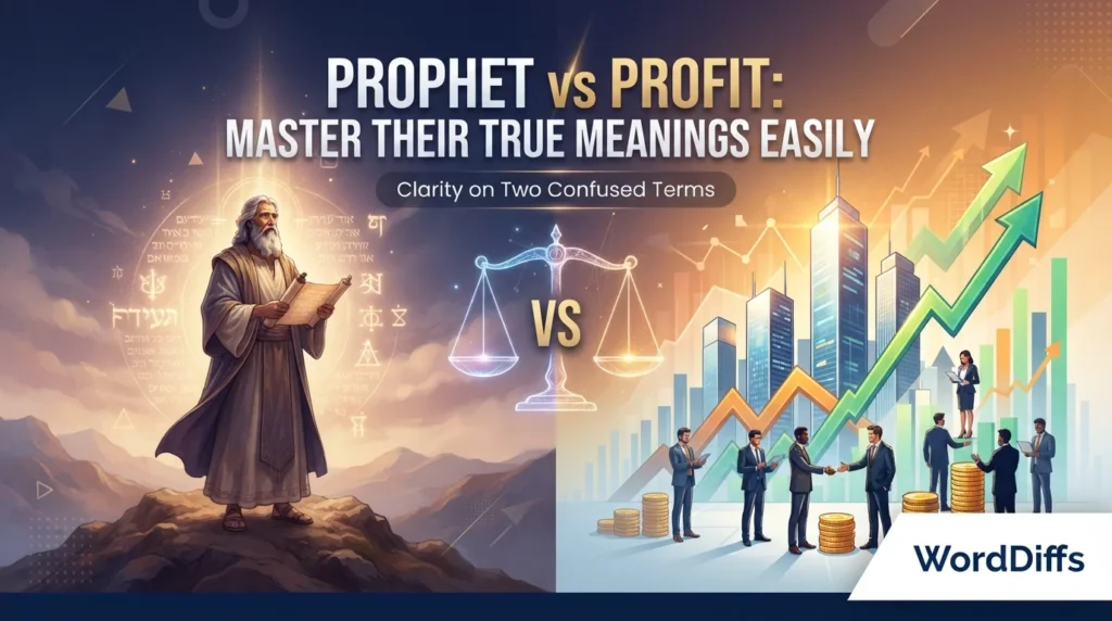 Prophet vs Profit: Master Their True Meanings Easily