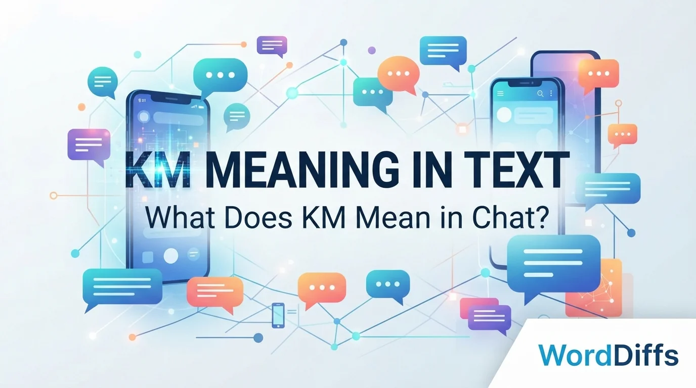 KM Meaning in Text: What Does KM Mean in Chat?